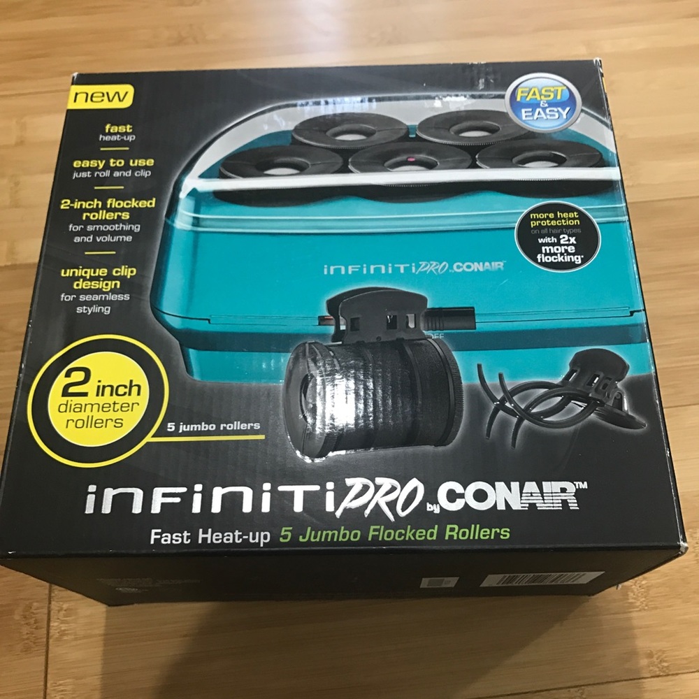 Infinity Pro by Conair 5 Jumbo Flicked Rollers